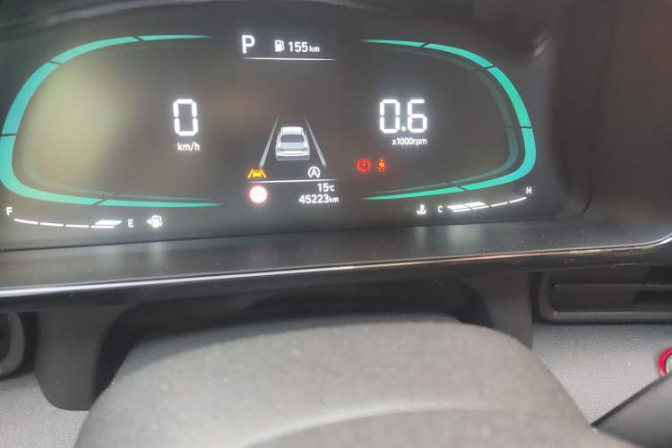 Used Hyundai Elantra 2023 240TGDi DCT N Line GLX Elite Edition Odometer Close Up
