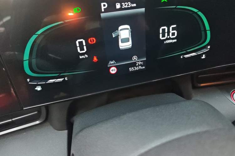 Used Hyundai Elantra 2023 240TGDi DCT N Line LUX Prestige Edition Odometer Close Up