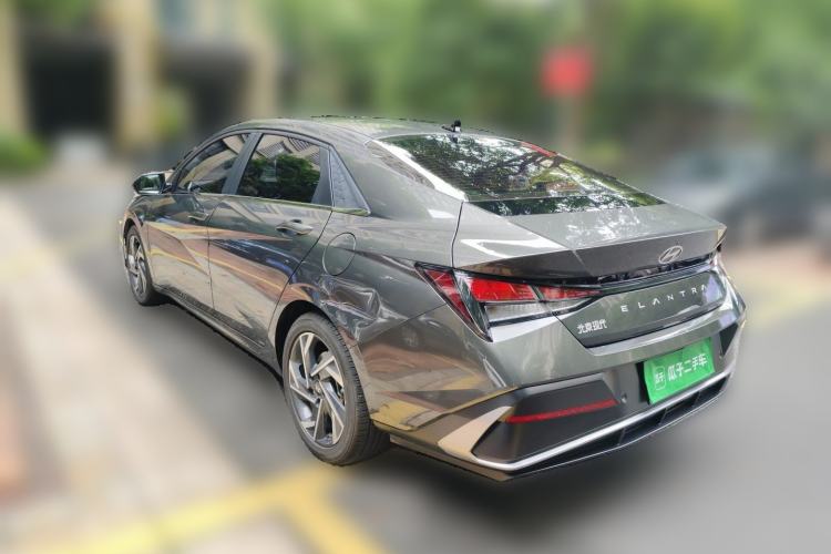 Used Hyundai Elantra 2023 1.5L CVT GLX Elite Edition Rear Left 45 Deg
