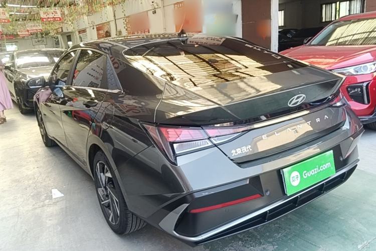 Used Hyundai Elantra 2023 1.5L CVT GLX Elite Edition Rear Left 45 Deg