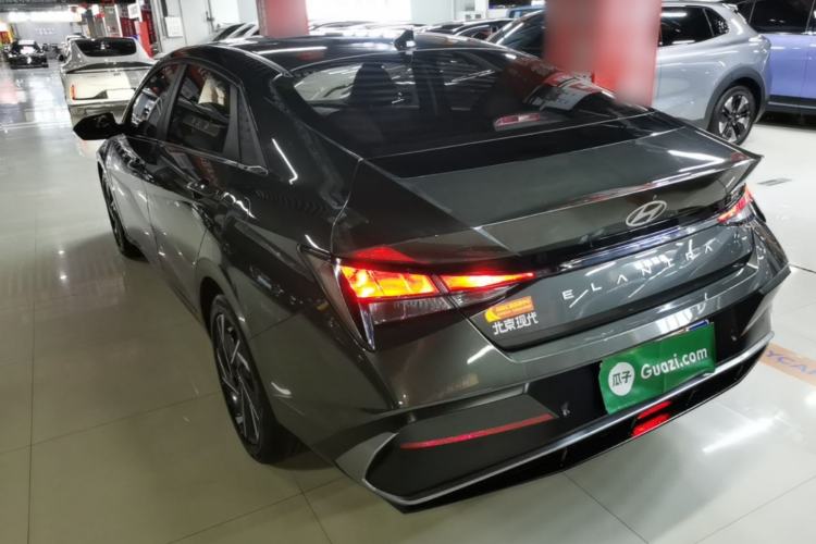 Used Hyundai Elantra 2023 1.5L CVT GLX Elite Edition Rear Left 45 Deg