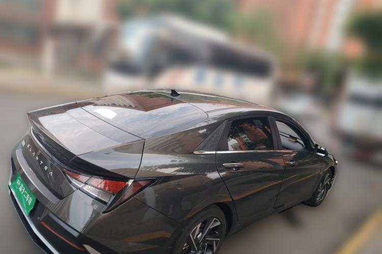 Used Hyundai Elantra 2023 1.5L CVT GLX Elite Edition Rear Right 45 Deg