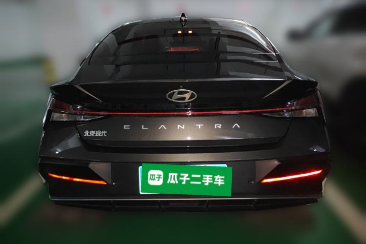 Used Hyundai Elantra 2023 1.5L CVT LUX Prestige Edition Rear