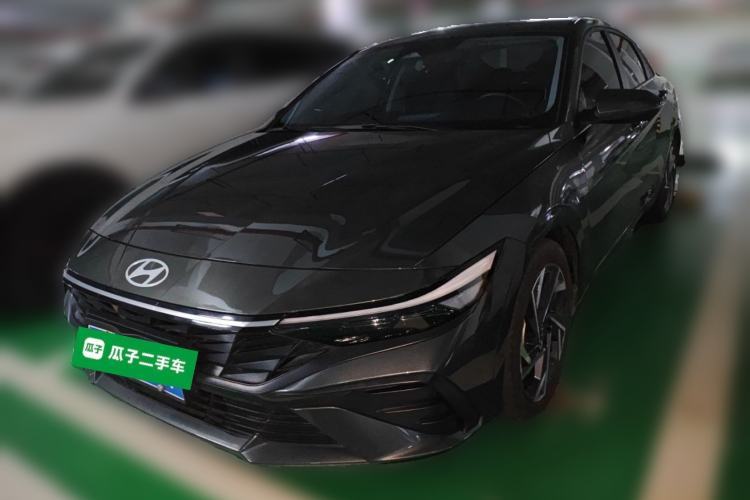 Used Hyundai Elantra 2023 1.5L CVT LUX Prestige Edition Guazi used car, China used car export, Used car for sale, Used Hyundai cars, Cheapest cars for sale