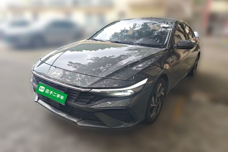 Used Hyundai Elantra 2023 1.5L CVT LUX Prestige Edition Guazi used car, China used car export, Used car for sale, Used Hyundai cars, Cheapest cars for sale