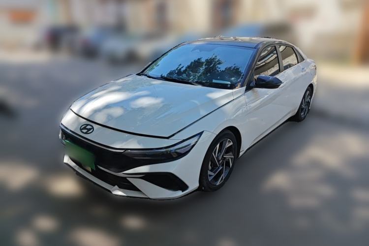 Used Hyundai Elantra 2023 1.5L CVT LUX Prestige Edition Guazi used car, China used car export, Used car for sale, Used Hyundai cars, Cheapest cars for sale