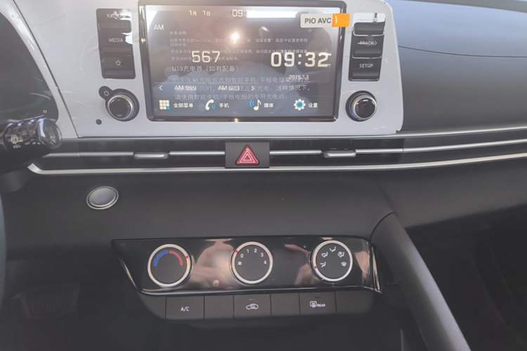 Used Hyundai Elantra 2023 1.5L CVT GLX Elite Edition Audio And AC Panel