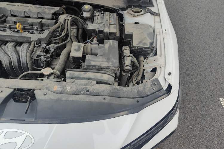 Used Hyundai Elantra 2023 1.5L CVT GLX Elite Edition Engine Bay Left