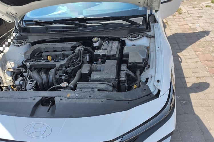 Used Hyundai Elantra 2023 1.5L CVT LUX Prestige Edition Engine Bay Left
