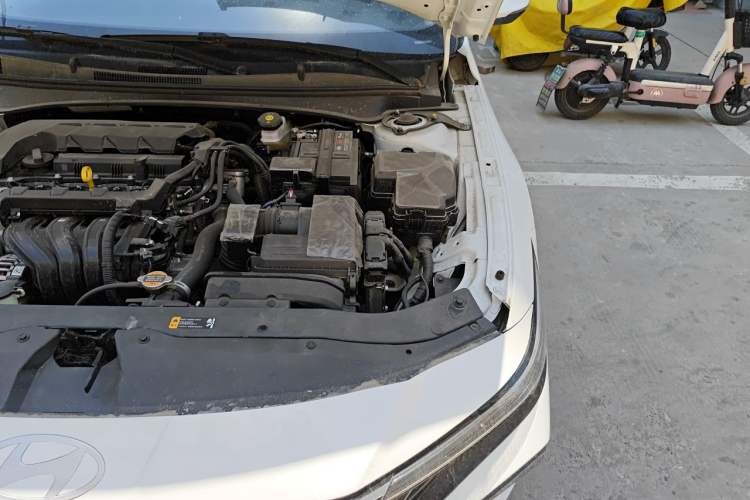 Used Hyundai Elantra 2023 1.5L CVT GLX Elite Edition Engine Bay Left