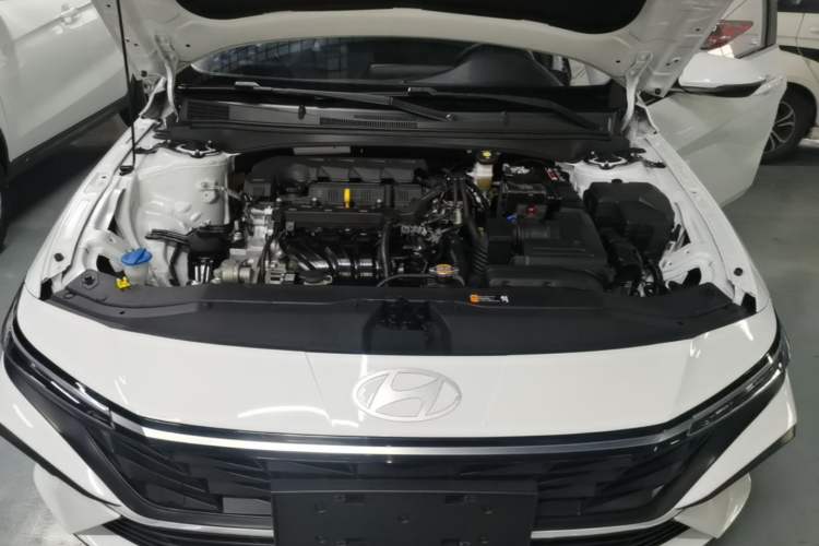 Used Hyundai Elantra 2023 1.5L CVT LUX Prestige Edition Engine Bay