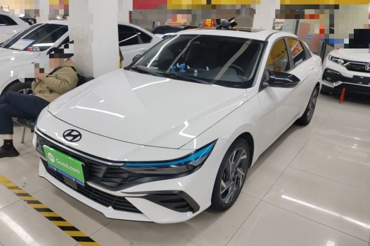 Used Hyundai Elantra 2023 1.5L CVT LUX Prestige Edition Guazi used car, China used car export, Used car for sale, Used  cars, Cheapest cars for sale
