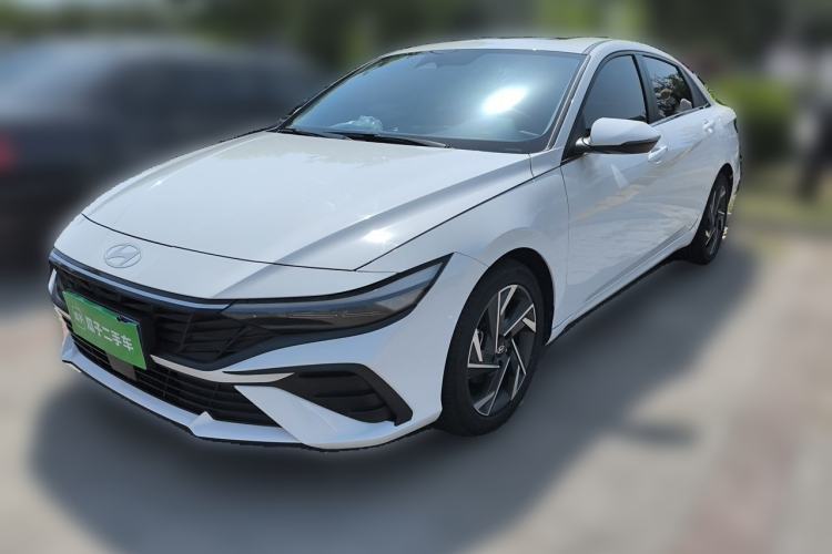 Used Hyundai Elantra 2023 1.5L CVT LUX Prestige Edition Guazi used car, China used car export, Used car for sale, Used Hyundai cars, Cheapest cars for sale