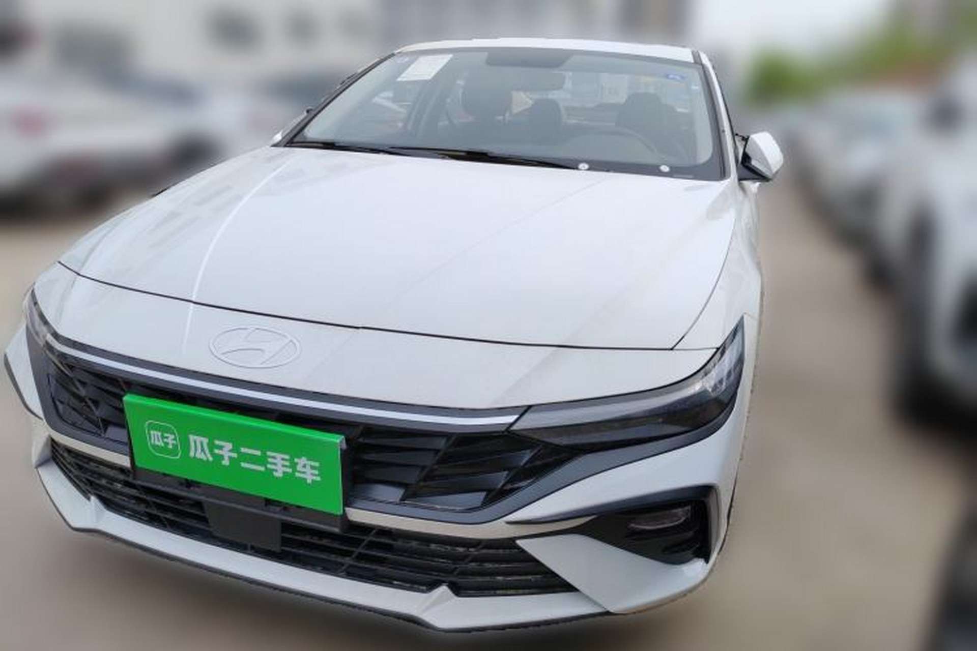 Used Hyundai Elantra 2023 1.5L CVT GLX Elite Edition Front Left 45 Deg