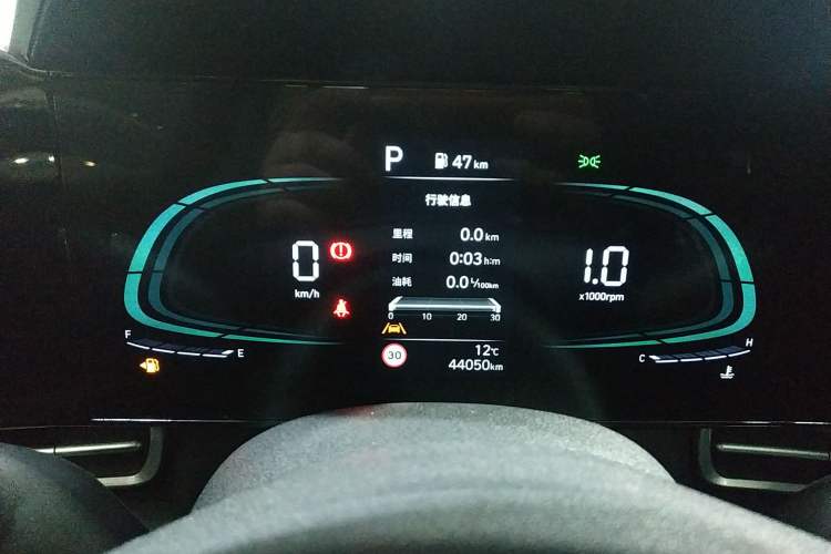 Used Hyundai Elantra 2023 1.5L CVT LUX Prestige Edition Instrument Cluster