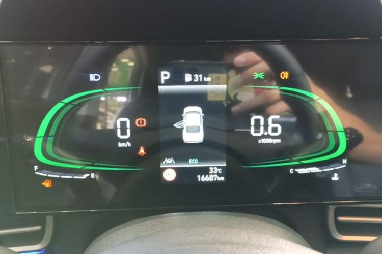 Used Hyundai Elantra 2023 1.5L CVT LUX Prestige Edition Instrument Cluster