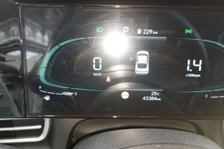 Used Hyundai Elantra 2023 1.5L CVT LUX Prestige Edition Instrument Cluster