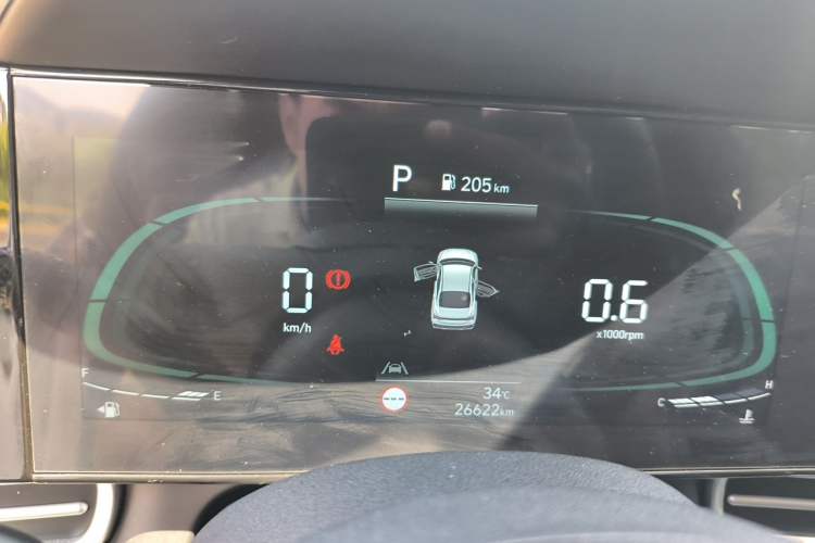 Used Hyundai Elantra 2023 1.5L CVT LUX Prestige Edition Instrument Cluster