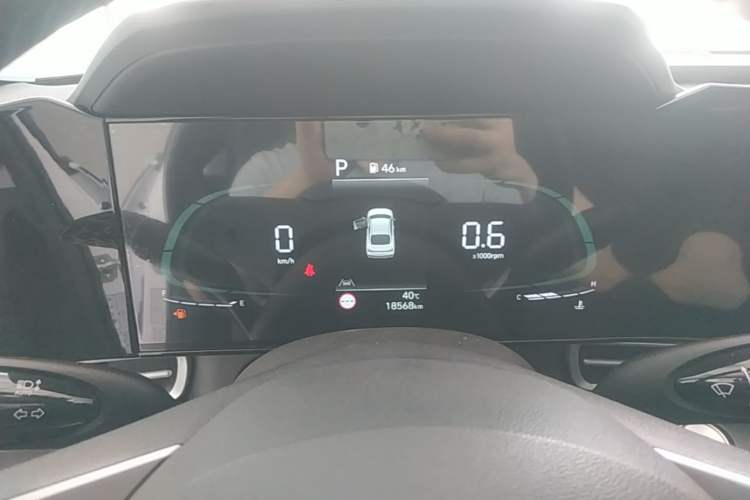 Used Hyundai Elantra 2023 1.5L CVT LUX Prestige Edition Instrument Cluster