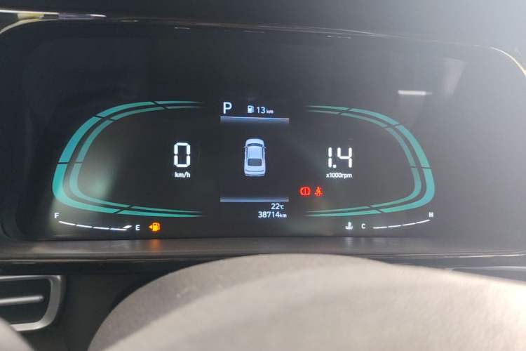 Used Hyundai Elantra 2023 1.5L CVT GLS Leading Edition Instrument Cluster