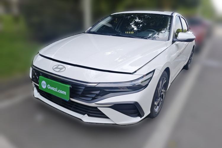 Used Hyundai Elantra 2023 1.5L CVT LUX Prestige Edition Guazi used car, China used car export, Used car for sale, Used cars, Cheapest cars for sale