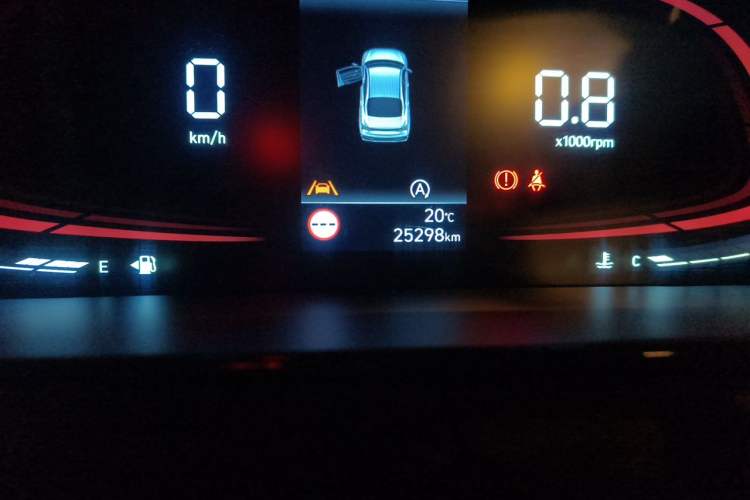 Used Hyundai Elantra 2023 240TGDi DCT N Line GLX Elite Edition Odometer Close Up