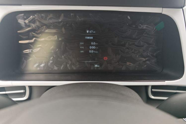 Used Hyundai Elantra 2023 1.5L CVT GLX Elite Edition Odometer Close Up