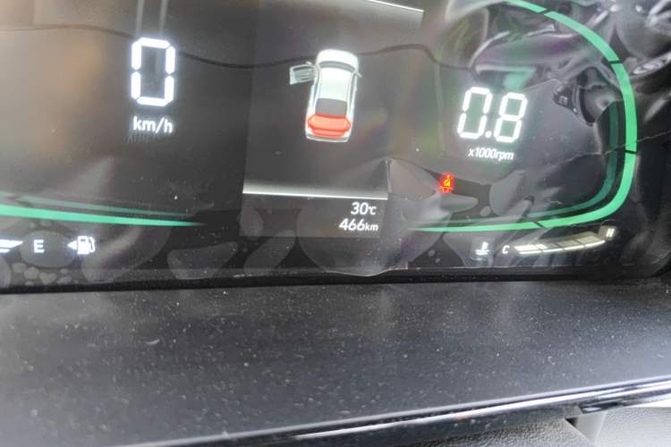 Used Hyundai Elantra 2023 1.5L CVT GLX Elite Edition Odometer Close Up