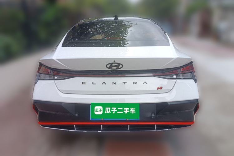Used Hyundai Elantra 2023 1.5L CVT LUX Prestige Edition Rear