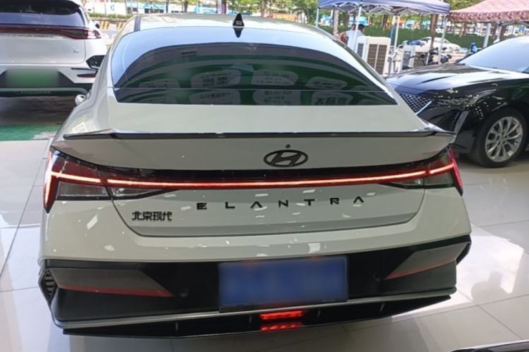 Used Hyundai Elantra 2023 1.5L CVT LUX Prestige Edition Rear