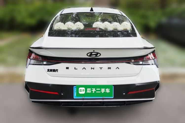 Used Hyundai Elantra 2023 1.5L CVT LUX Prestige Edition Rear