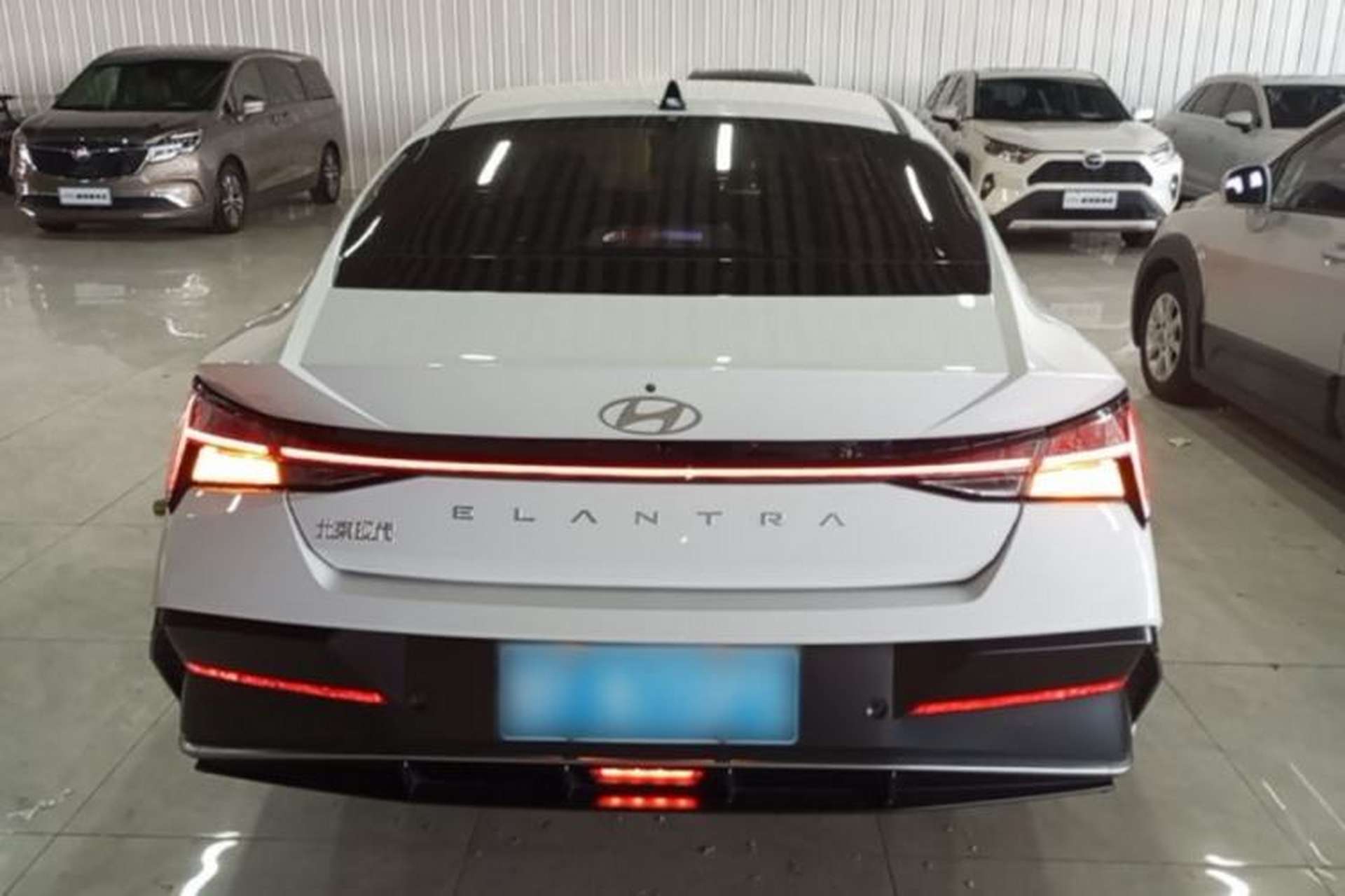 Used Hyundai Elantra 2023 1.5L CVT LUX Prestige Edition Rear