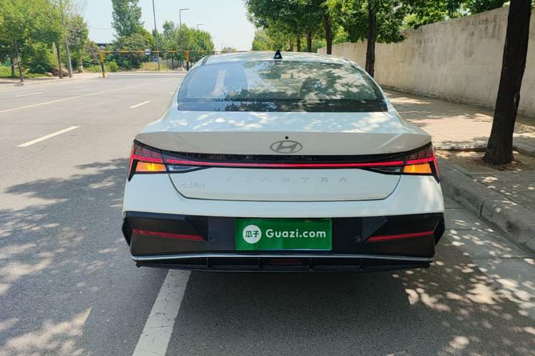 Used Hyundai Elantra 2023 1.5L CVT LUX Prestige Edition Rear