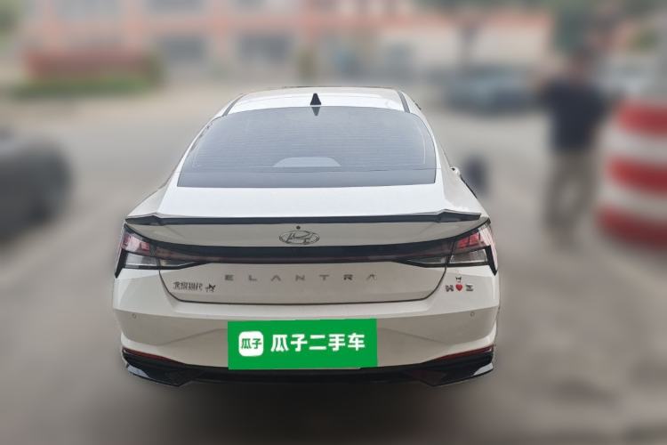 Used Hyundai Elantra 2023 1.5L CVT LUX Prestige Edition Rear