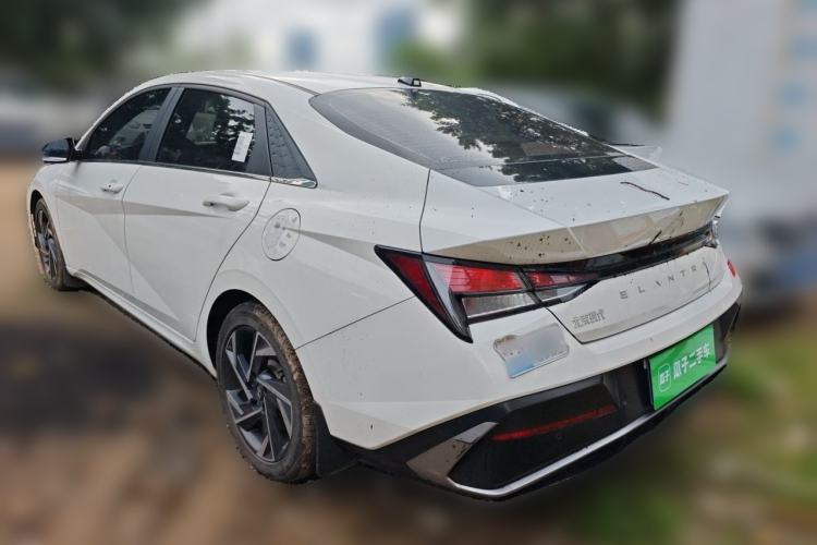 Used Hyundai Elantra 2023 1.5L CVT GLX Elite Edition Rear Left 45 Deg