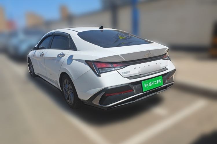 Used Hyundai Elantra 2023 1.5L CVT GLS Leading Edition Rear Left 45 Deg