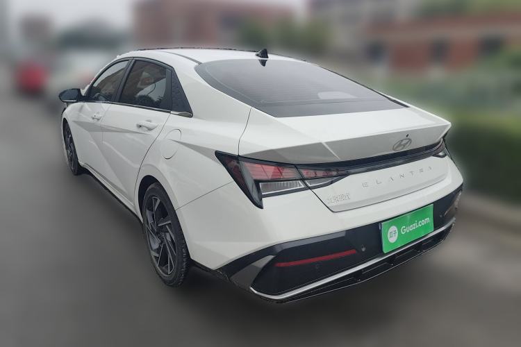 Used Hyundai Elantra 2023 1.5L CVT GLX Elite Edition Rear Left 45 Deg