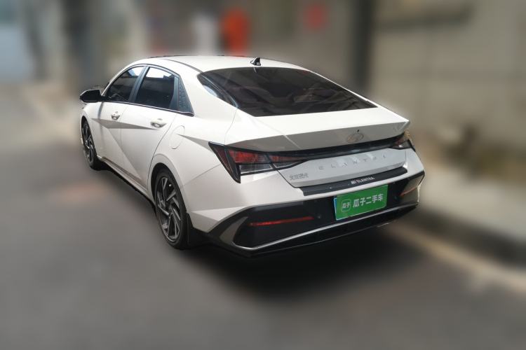 Used Hyundai Elantra 2023 1.5L CVT GLX Elite Edition Rear Left 45 Deg