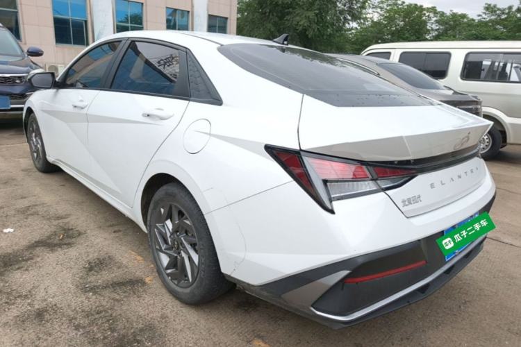 Used Hyundai Elantra 2023 1.5L CVT GLS Leading Edition Rear Left 45 Deg