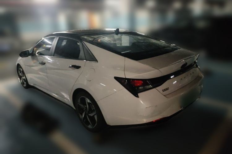 Used Hyundai Elantra 2023 1.5L CVT GLX Elite Edition Rear Left 45 Deg