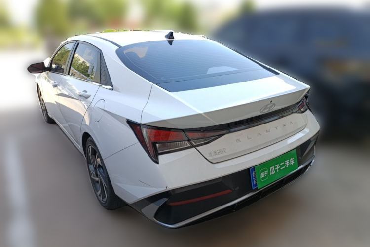 Used Hyundai Elantra 2023 1.5L CVT GLX Elite Edition Rear Left 45 Deg