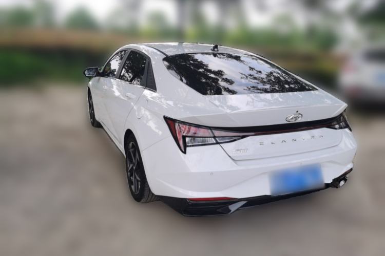 Used Hyundai Elantra 2023 1.5L CVT GLX Elite Edition Rear Left 45 Deg