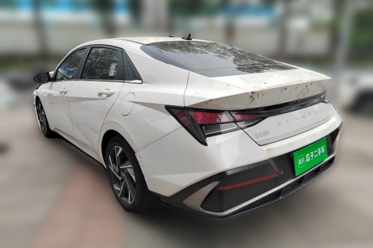 Used Hyundai Elantra 2023 1.5L CVT GLX Elite Edition Rear Left 45 Deg