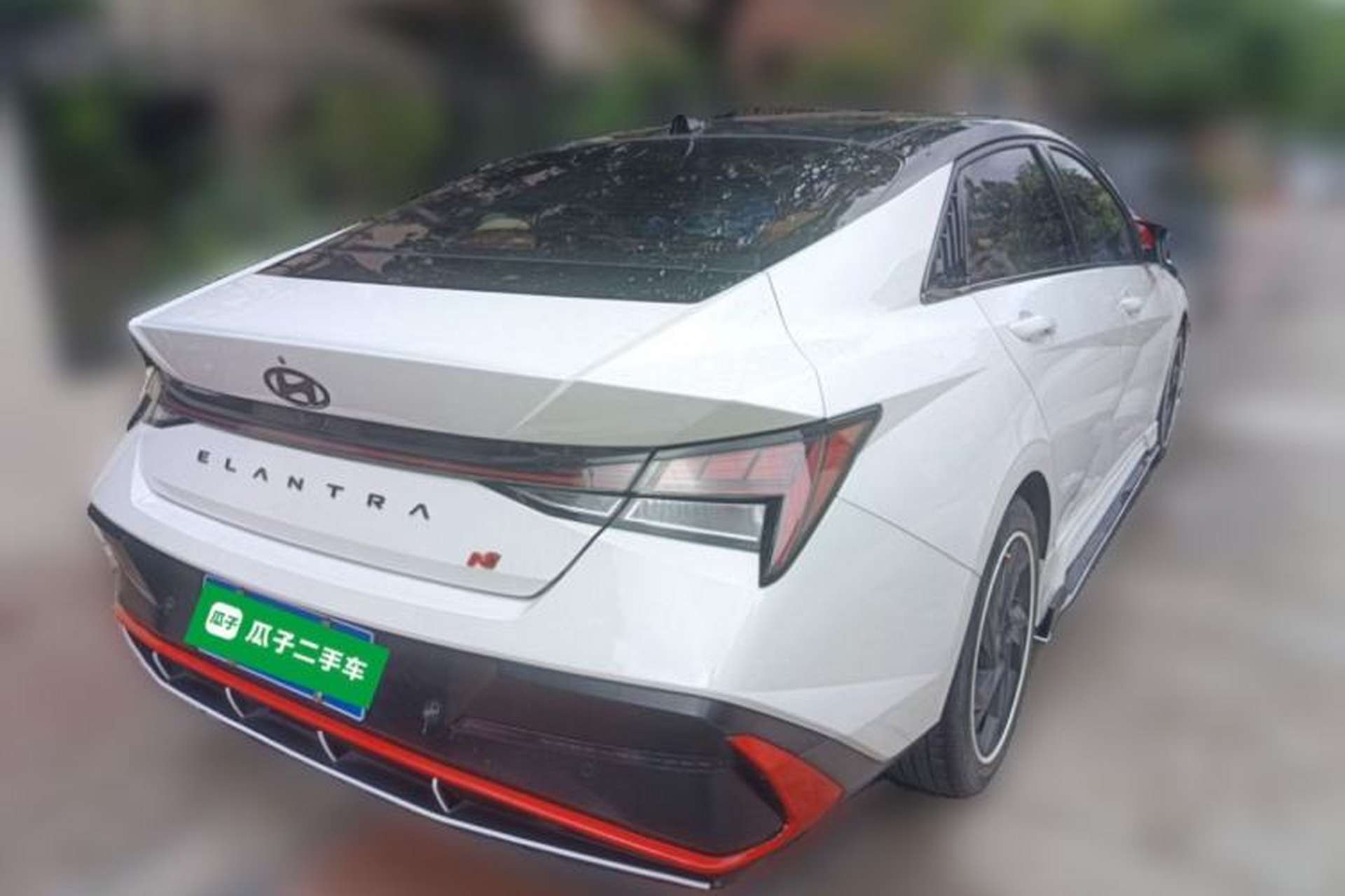 Used Hyundai Elantra 2023 1.5L CVT LUX Prestige Edition Rear Right 45 Deg