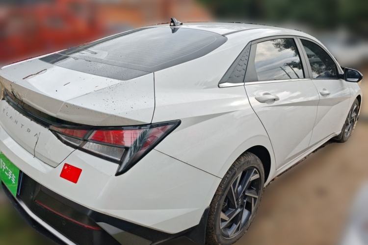 Used Hyundai Elantra 2023 1.5L CVT GLX Elite Edition Rear Right 45 Deg