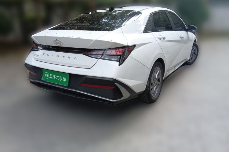 Used Hyundai Elantra 2023 1.5L CVT GLS Leading Edition Rear Right 45 Deg