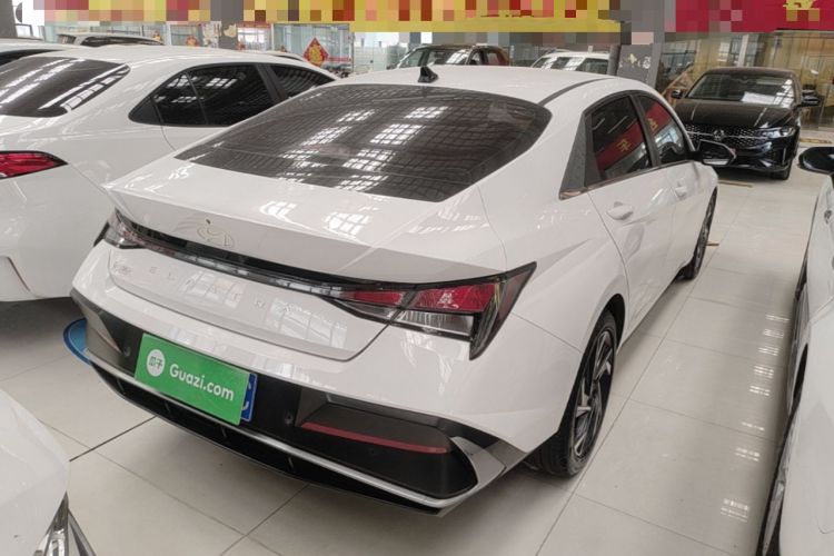 Used Hyundai Elantra 2023 1.5L CVT GLX Elite Edition Rear Right 45 Deg