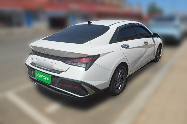 Used Hyundai Elantra 2023 1.5L CVT GLS Leading Edition Rear Right 45 Deg