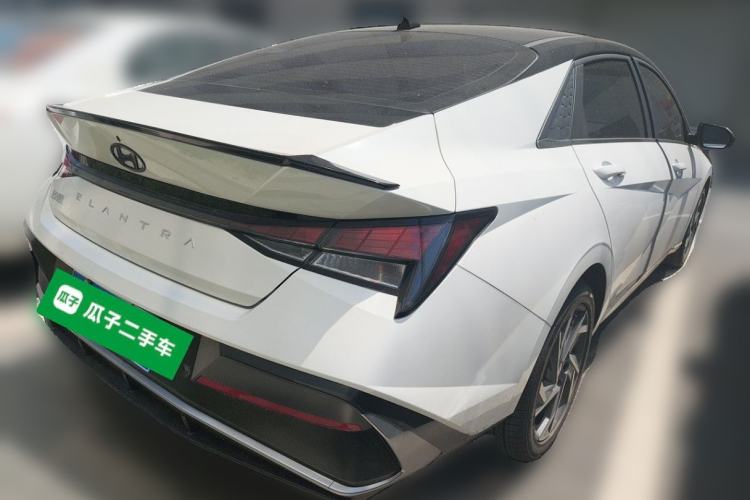 Used Hyundai Elantra 2023 1.5L CVT GLX Elite Edition Rear Right 45 Deg