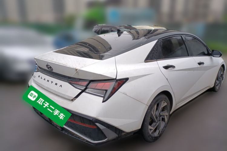 Used Hyundai Elantra 2023 1.5L CVT GLX Elite Edition Rear Right 45 Deg